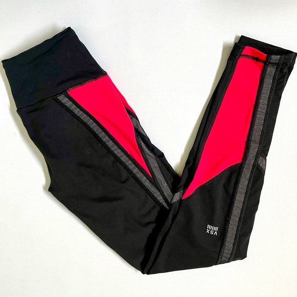 Victoria’s Secret Red & Black Sport Legging - Picture 3 of 4